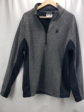 Spider Jacket 1/4 Zip Pullover Men's Large